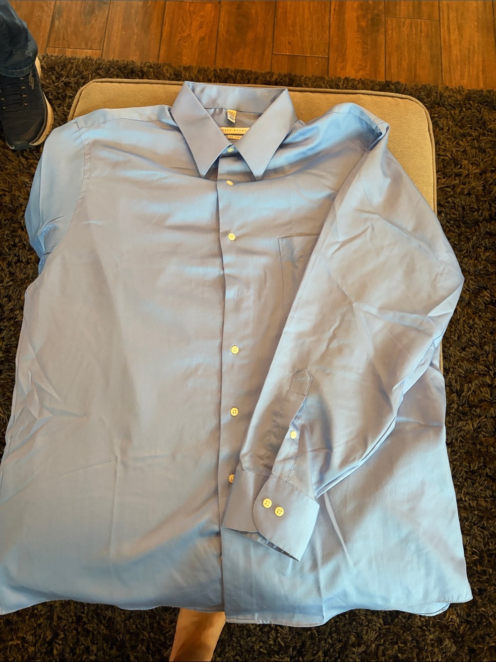 Geoffrey Beene Light Blue Men's Dress Shirt